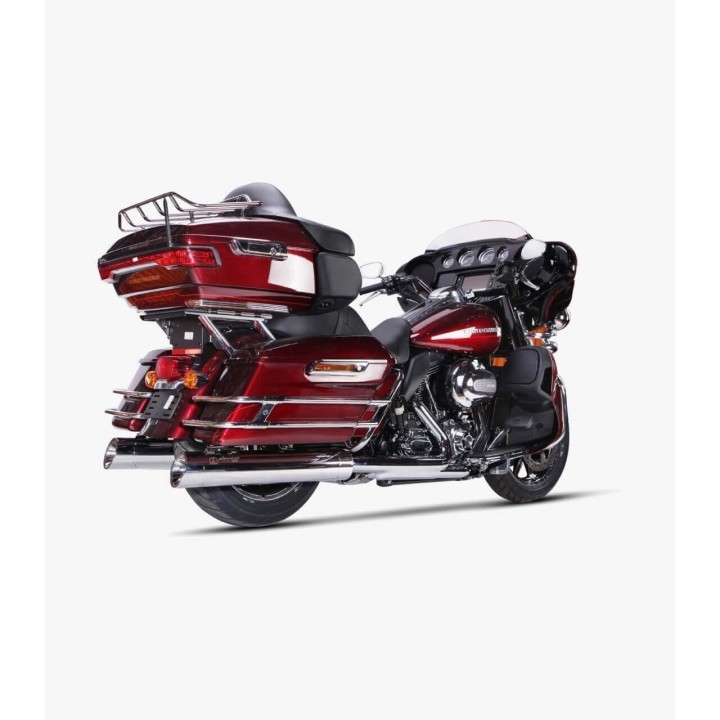 Tłumik IXIL H-D TOURING ROAD KING 2017-2021, typ HC2-1C (waga 4000 Gr., długość 670 mm., materiał Inox AISI304, kolor Bright chr