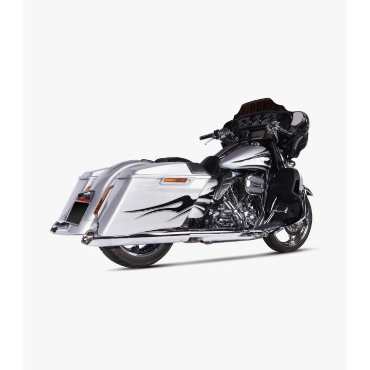 Tłumik IXIL H-D TOURING ROAD KING 2017-2021, typ HC2-1C (waga 4000 Gr., długość 670 mm., materiał Inox AISI304, kolor Bright chr