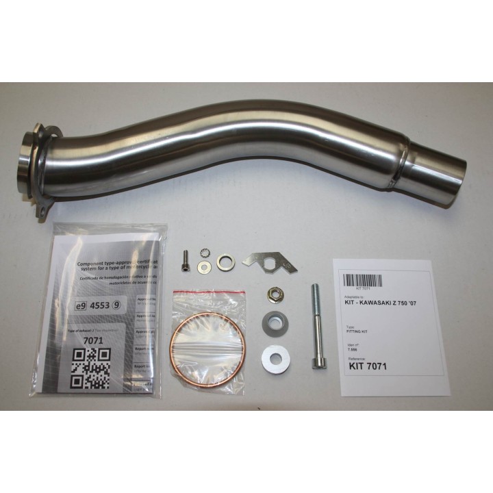 Tłumik IXIL SOVE OK7071VSE — KAWASAKI Z 750 S - R 07-12 (ZR750L ZR750M) | ixil.com.pl
