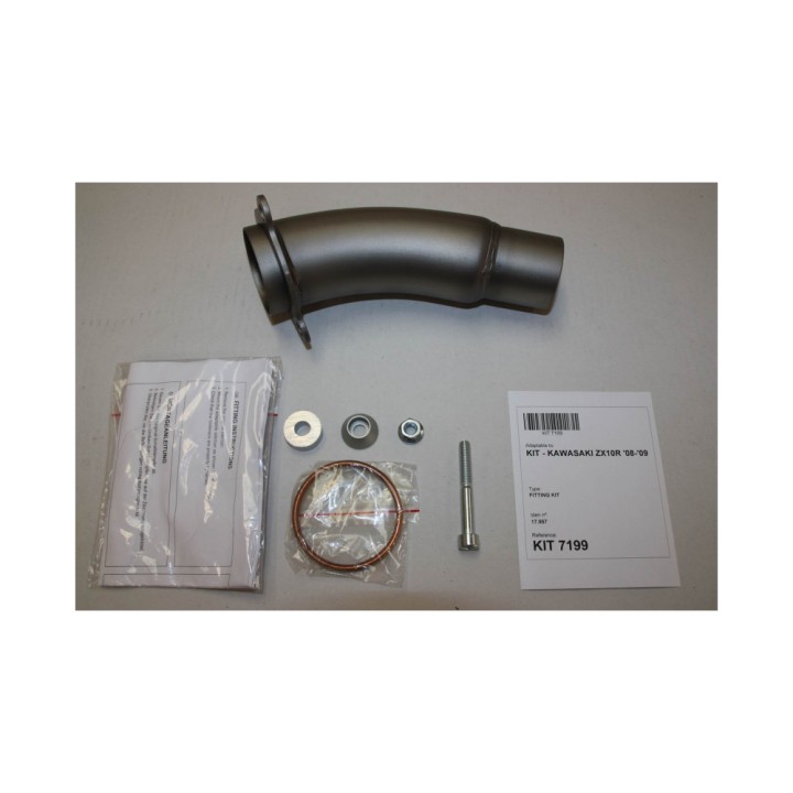 Tłumik IXIL KAWASAKI ZX-10 R 08-10 (ZXT00E), typ SOVE (waga 3000 Gr., długość 423 mm., materiał Inox AISI304, kolor Matt polishe