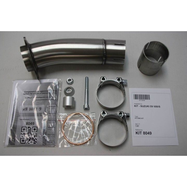 Tłumik IXIL SOVE OS8049VSE — SUZUKI SV 650 - S 99-03 (AV) (AY*) | ixil.com.pl