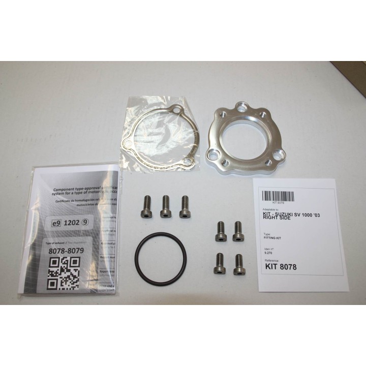 Tłumik IXIL SOVE OS8078VSE — SUZUKI SV1000S - SV1000N 03-05 (BX) | ixil.com.pl