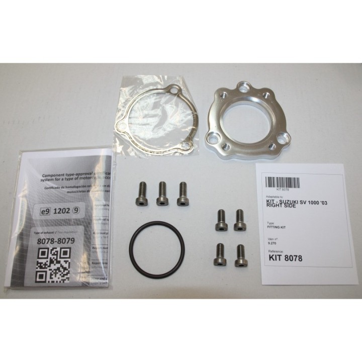 Tłumik IXIL SOVE OS8078VSE — SUZUKI SV1000S - SV1000N 03-05 (BX) | ixil.com.pl