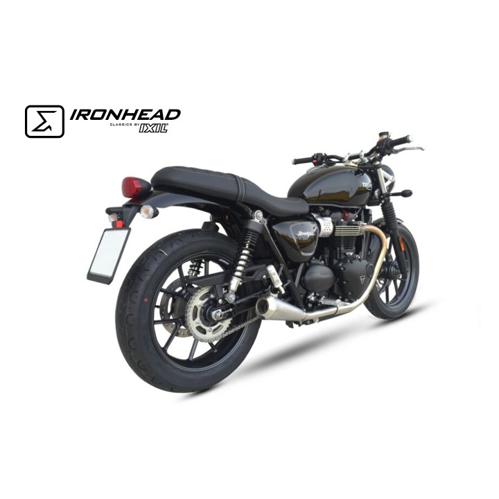 Tłumik IXIL OVC11SS OT461SS — TRIUMPH STREET TWIN / SPEED TWIN 900 16-22 (DP01), TRIUMPH STREET CUP (DZ01) | ixil.com.pl