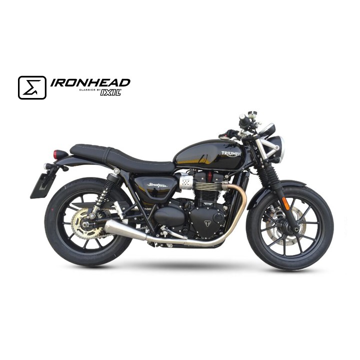 Tłumik IXIL OVC11SS OT460SS — TRIUMPH STREET TWIN / SPEED TWIN 900 16-22 (DP01), TRIUMPH STREET CUP (DZ01) | ixil.com.pl