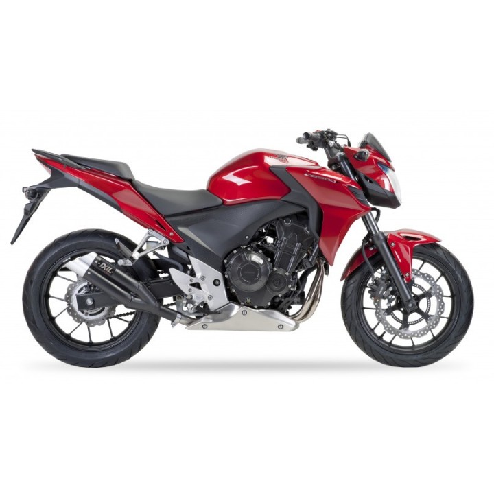 Tłumik IXIL L3XB XH6333XB — HONDA CB 500 F 13-15 (PC45), HONDA CBR 500 R 13-15 (PC44), HONDA CB 500 X 13-16 (PC46) | ixil.com.pl