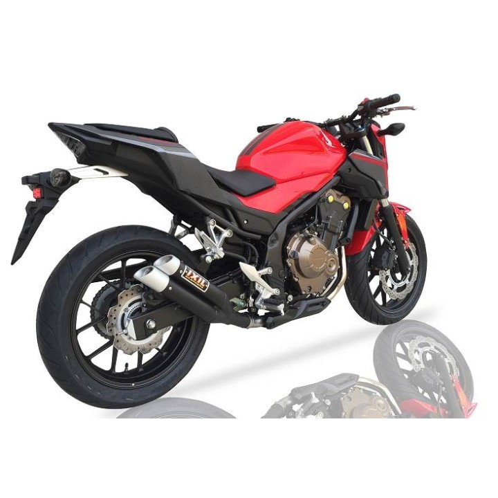 Tłumik IXIL L3XB XH6334XB — HONDA CB 500 F 16-18 (PC58), HONDA CBR 500 R 16-18 (PC57), HONDA CB 500 X 17-18 (PC59) | ixil.com.pl