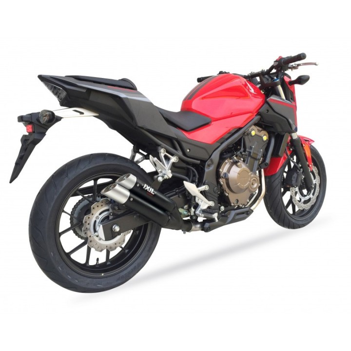 Tłumik IXIL L3XB XH6334XB — HONDA CB 500 F 16-18 (PC58), HONDA CBR 500 R 16-18 (PC57), HONDA CB 500 X 17-18 (PC59) | ixil.com.pl