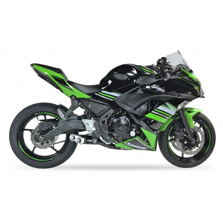 Tłumik IXIL L3XB XK7353XB — KAWASAKI Z 650 - NINJA 650 17-19 (ER650H,ER650HA2,EX650K,EX650KA2) | ixil.com.pl