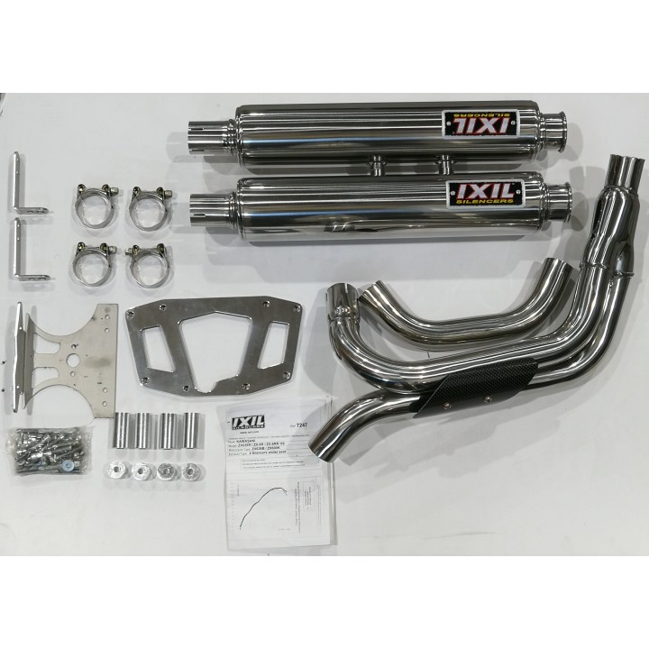 Tłumik IXIL KAWASAKI ZX 636 R [03] (RACING) PODWÓJNY POD SIEDZENIE | ixil.com.pl