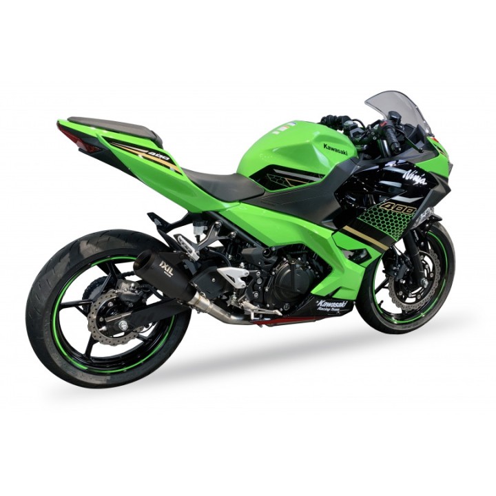 Tłumik IXIL RB CK7240RB — KAWASAKI NINJA 400 18-21 (EX400G) i inne | ixil.com.pl